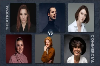 Theatrical vs Commercial Headshot