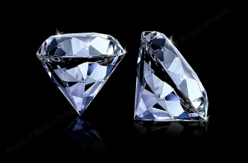 ¿Qué hace brillar a un diamante?