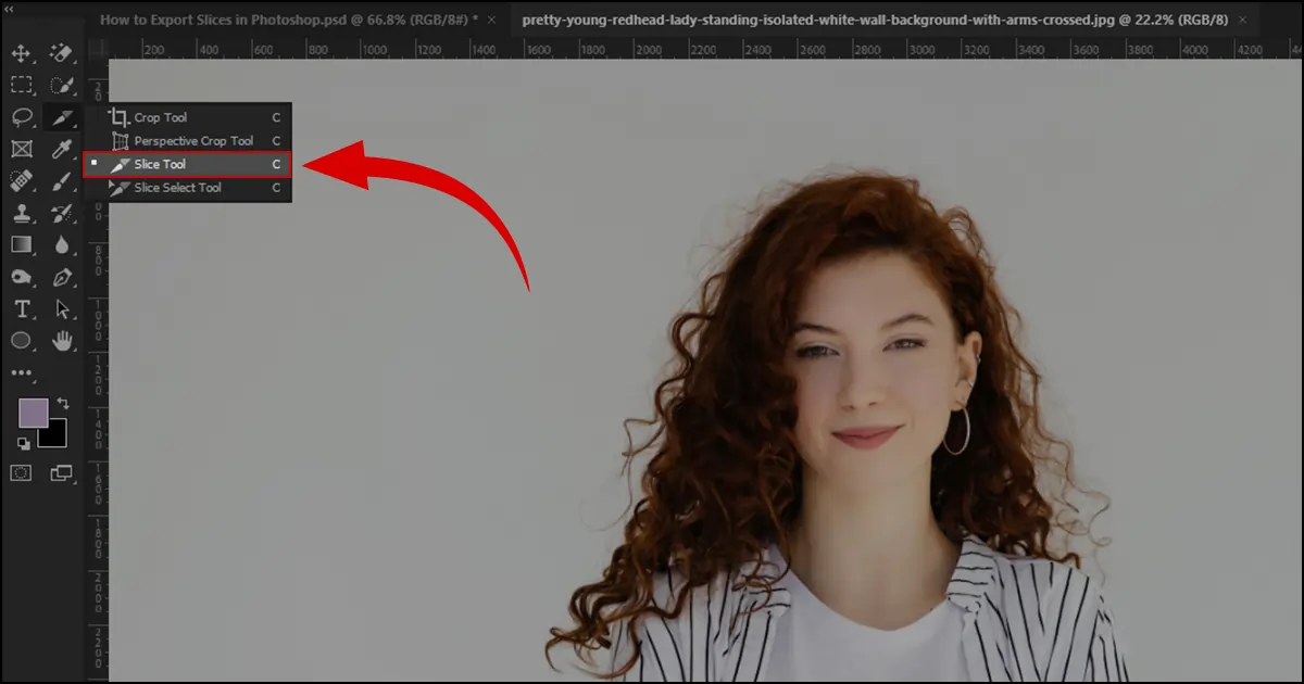 Where Is The Slice Tool in Photoshop