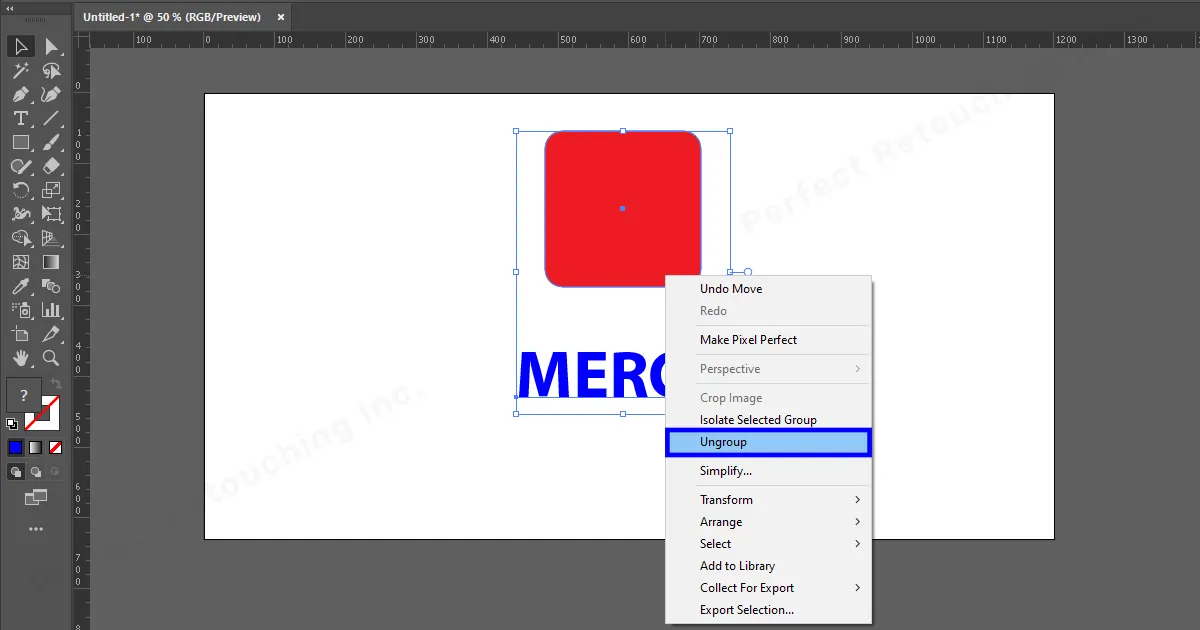 How to Ungroup Layers in Illustrator