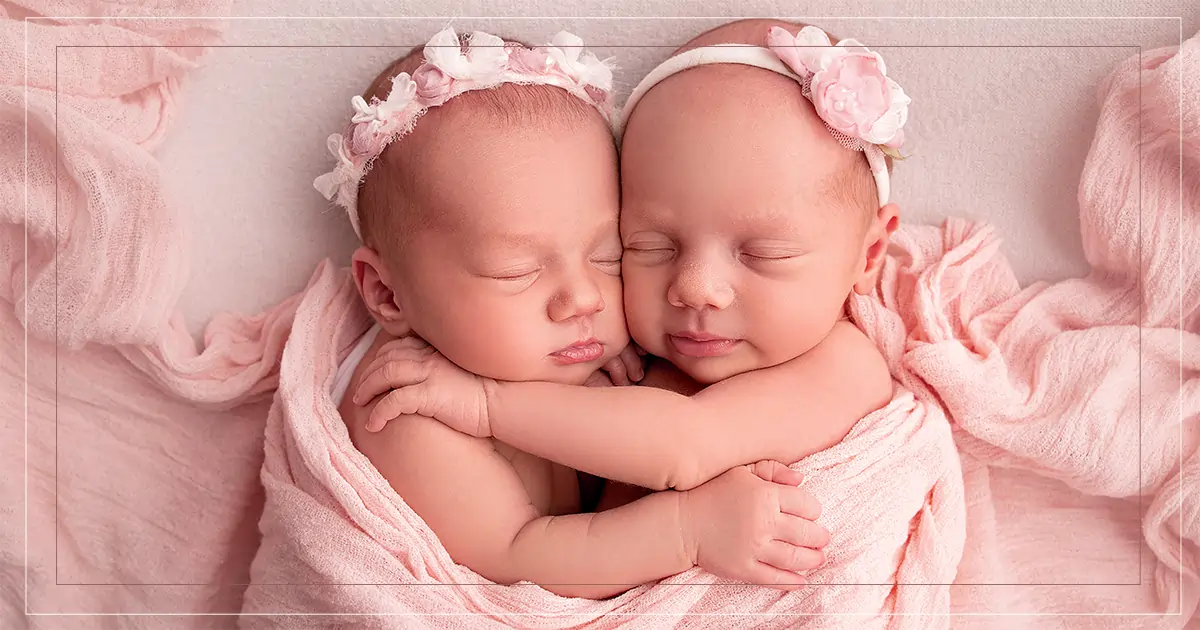 Twin Newborn Photoshoot Ideas